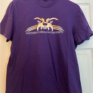 Western Carolina purple t-shirt